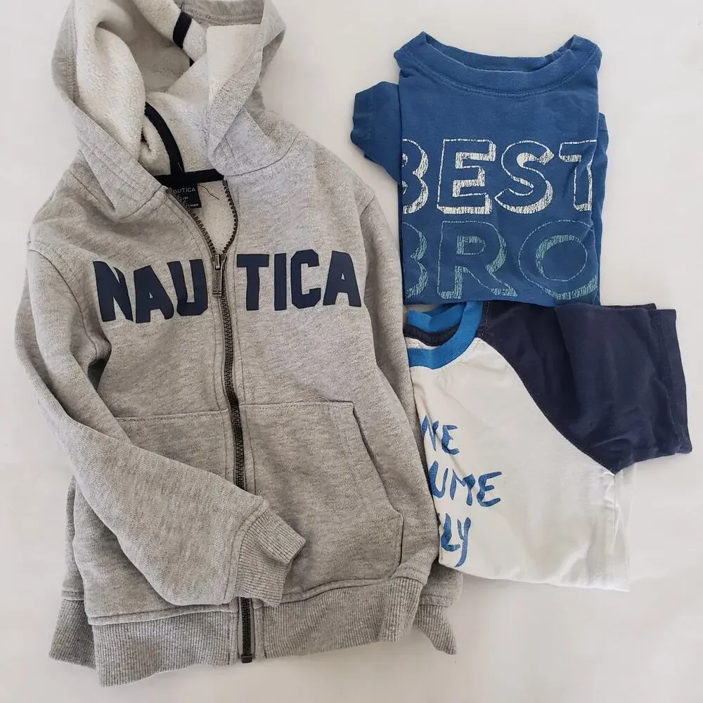 Lot of Boys SIZE 4T Clothes Assorted Box Back to School Play